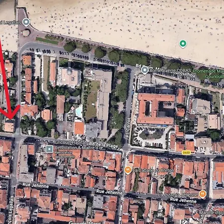 شقة : 8 Pers, Proche Plage, Jardin, Parking, Wifi - Fr-1-474-275 آركاشو